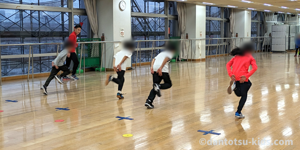 脚の練習イメージ