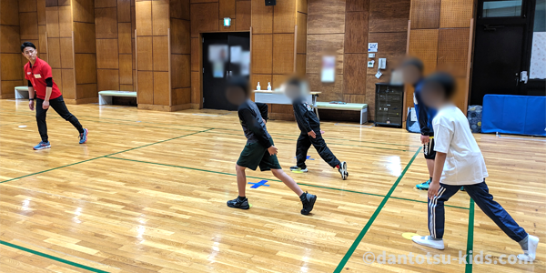 スタートの練習イメージ